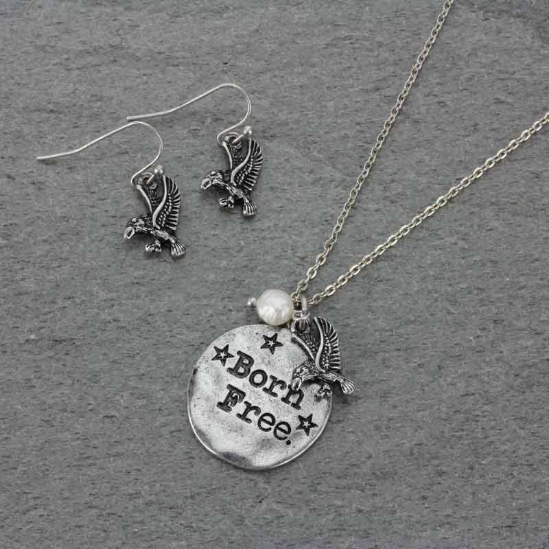 "BORN FREE" Necklace Set