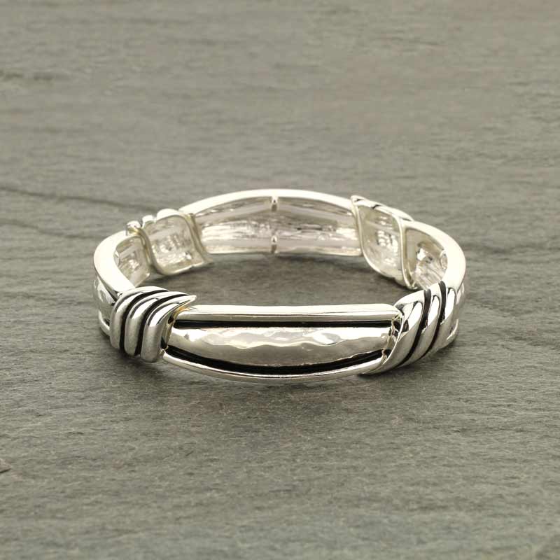 Designer Texture Stretch Bracelet
