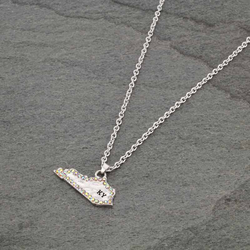 State Map Kentucky Necklace