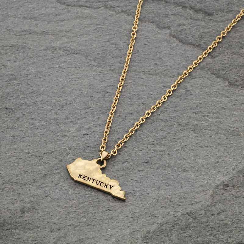 State Map Kentucky Necklace - Image 3