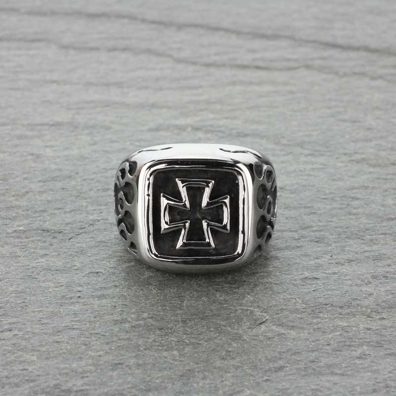 Cross Sized Ring 10#