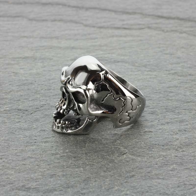 Skull Sized Ring 10# - Image 2