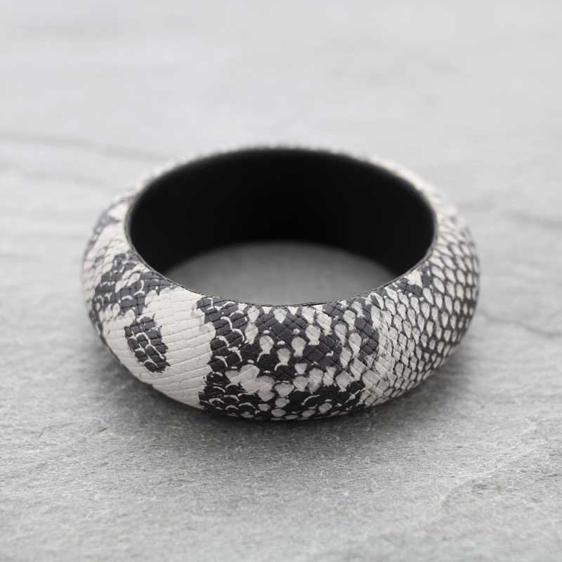Snake Skin Print Bangle