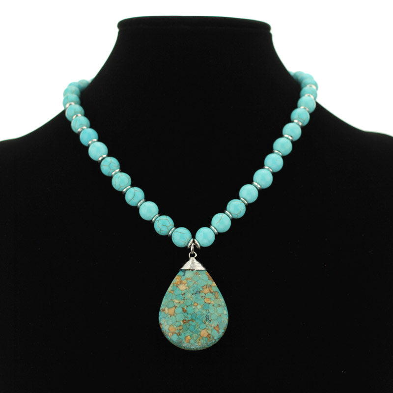Western Semi Stone Necklace - Image 2