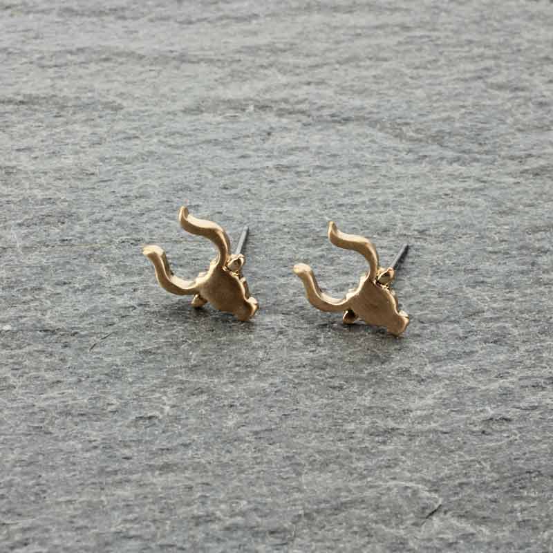 Fashion Horn Post Earrings