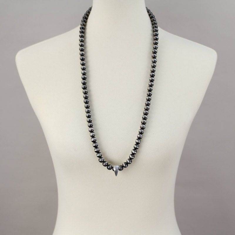 30" Long Western Pearl Necklace - Image 2