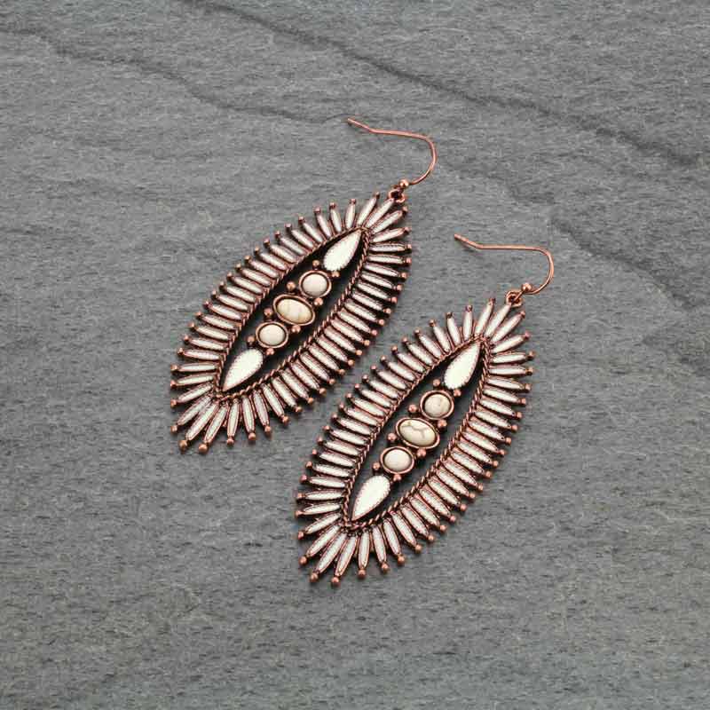Western Cluster Dangle Earrings