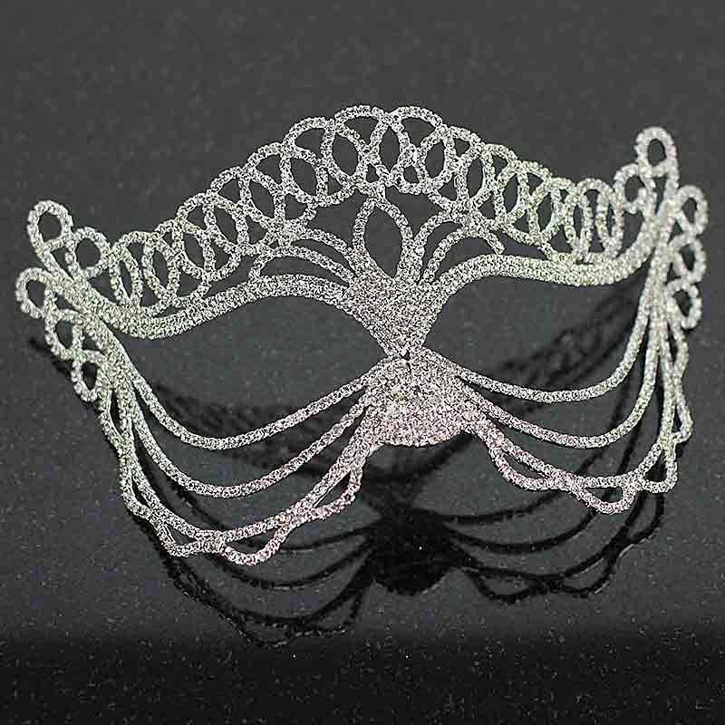 Fashion Women's Rhinestone Masquerade Mask
