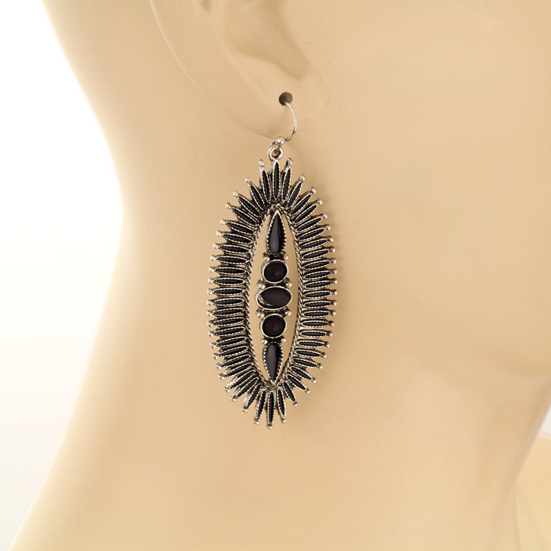 Western Cluster Dangle Earrings - Image 2