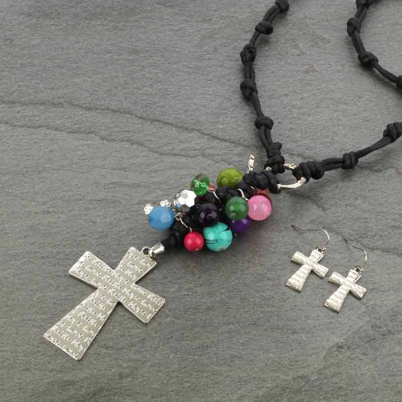 Cross Necklace Set