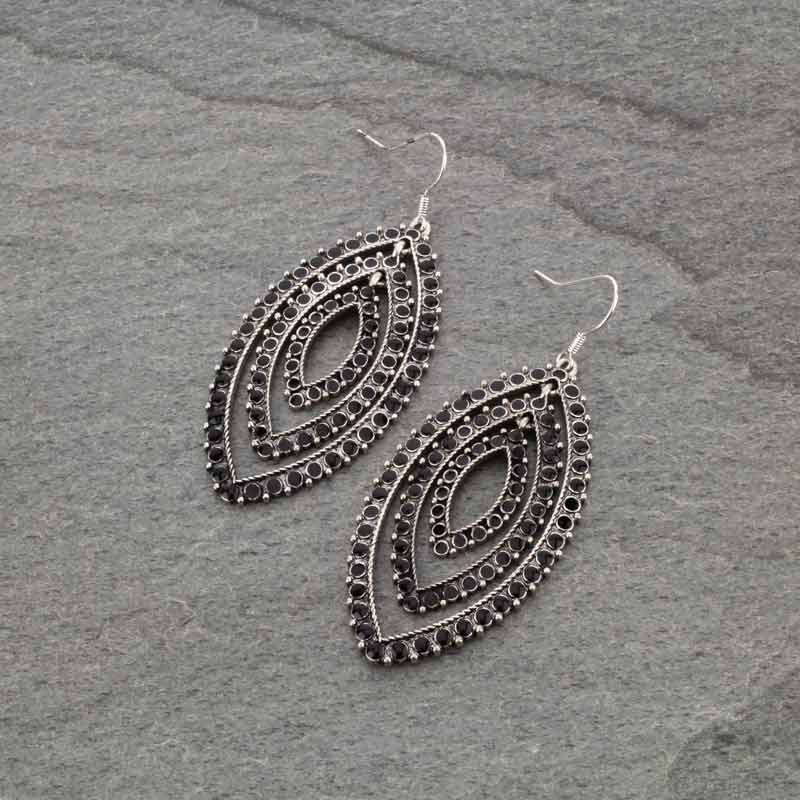 Western Epoxy Casting Fish Hook Earrings