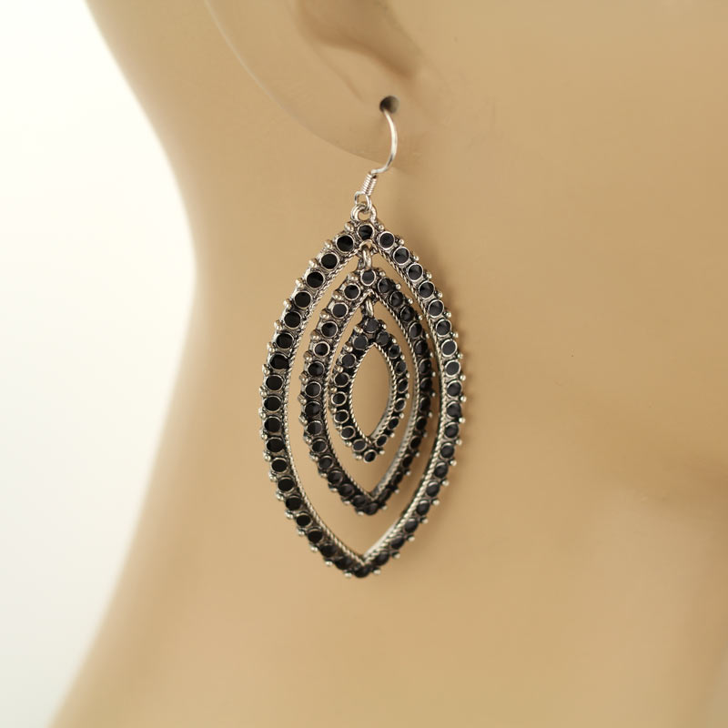Western Epoxy Casting Fish Hook Earrings - Image 2