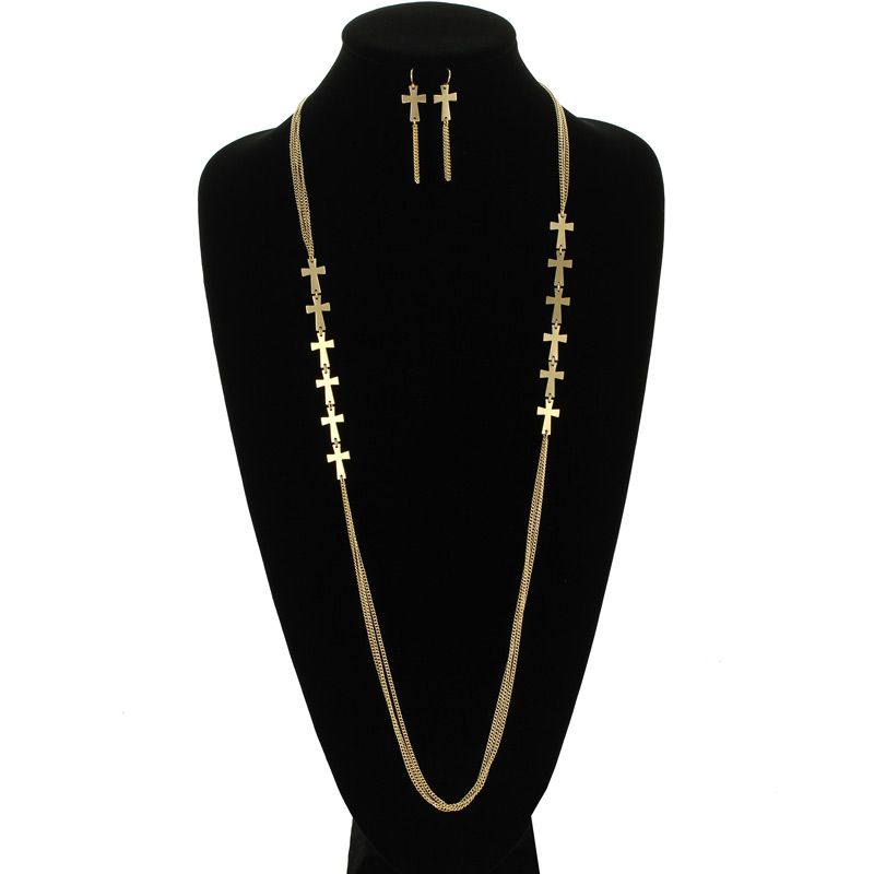 Cross Necklace Set - Image 2