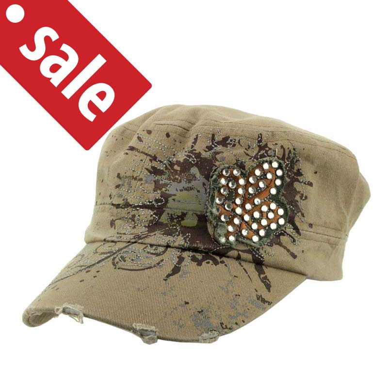 Vintage Fleur De Lis Cadet Cap