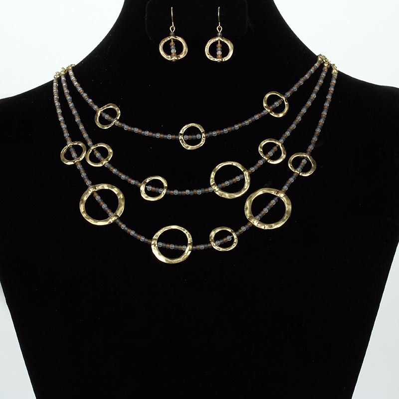 Fashion Layered Necklace Set - Image 2