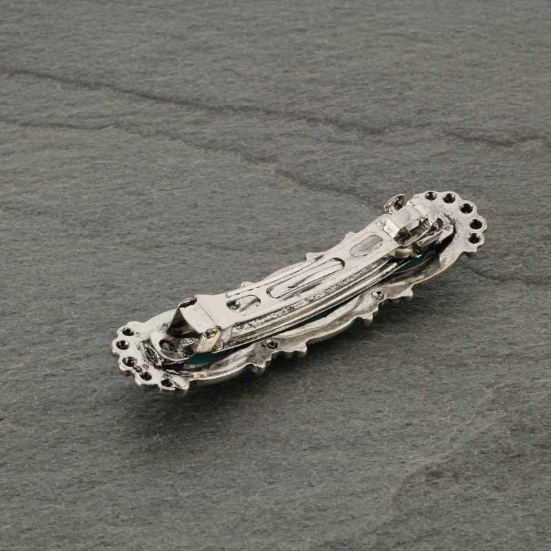 Western Turquoise Hair Clip Pin - Image 2