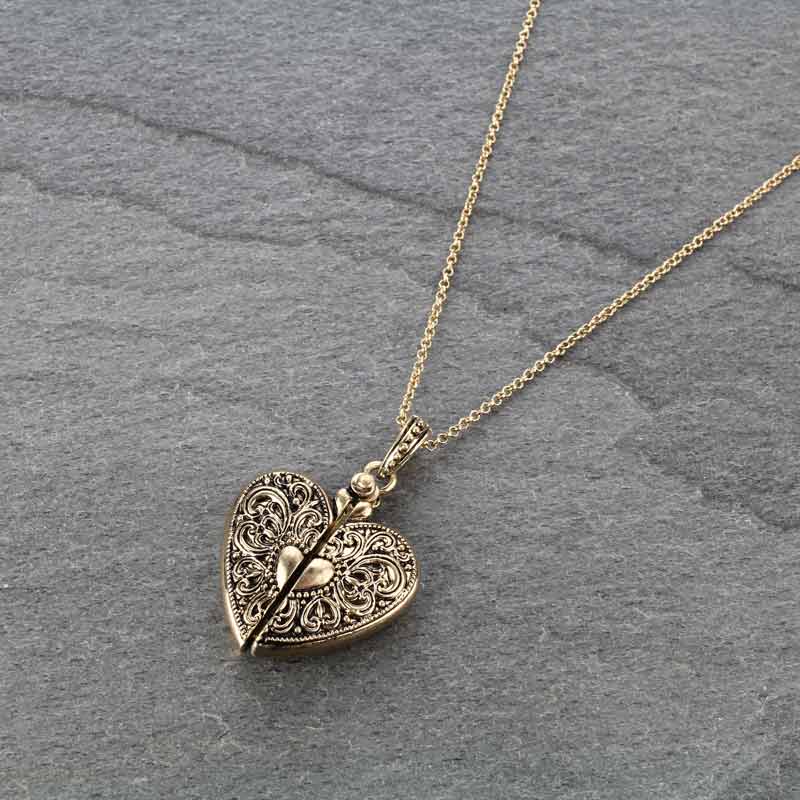 Message Locket "Mom's Blessing" Necklace - Image 4