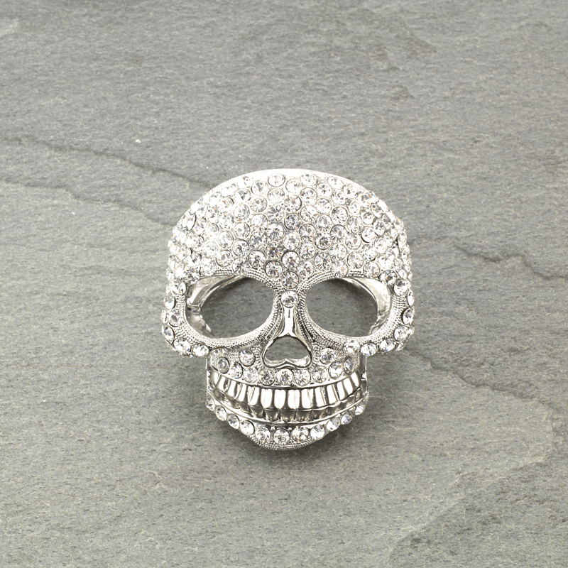 Skull Bangle Bracelet