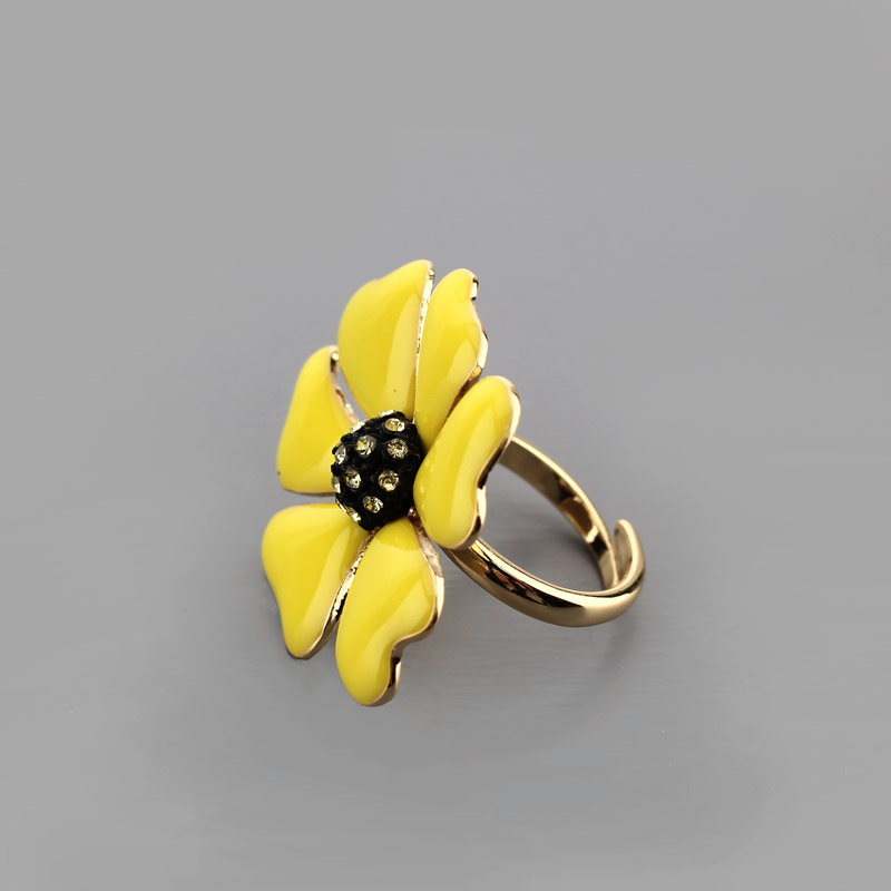 JJ Fashion Flower Ring - Image 2