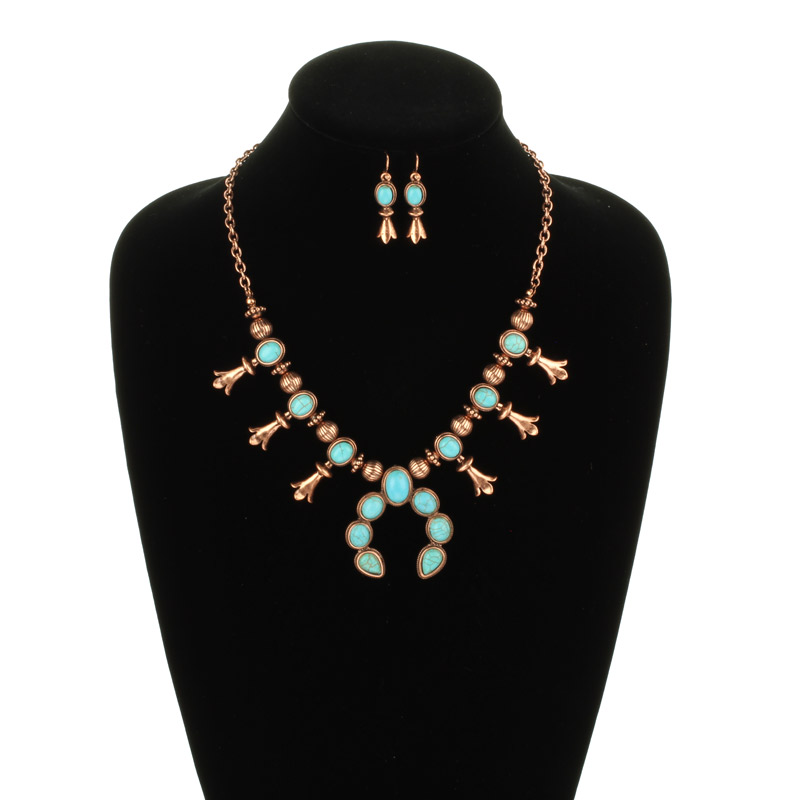 Squash Blossom Necklace Set - Image 2