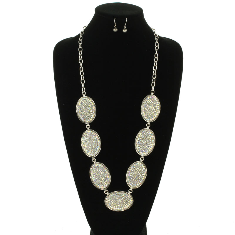 Western Stone Necklace Set - Image 2