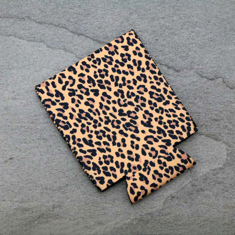 Leopard Drink Sleeve/Cooler