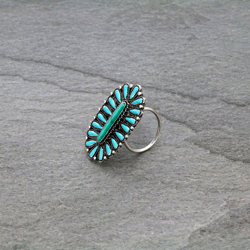 Western Style Stone Scarf Slide - Image 2