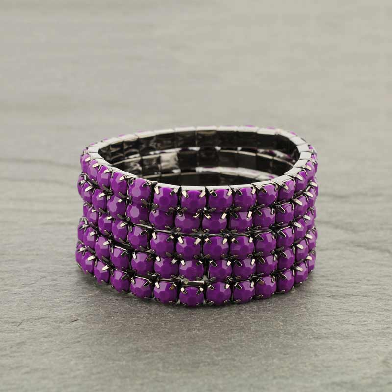 5 Strand Stackable Stretch Bracelet