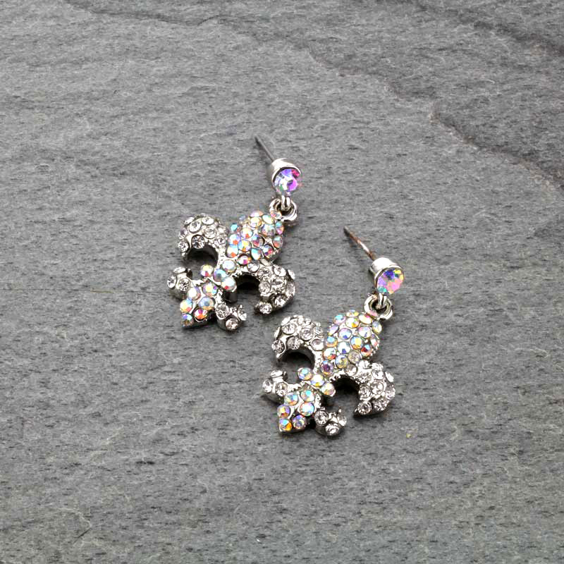 Fleur De Lis Post Earrings