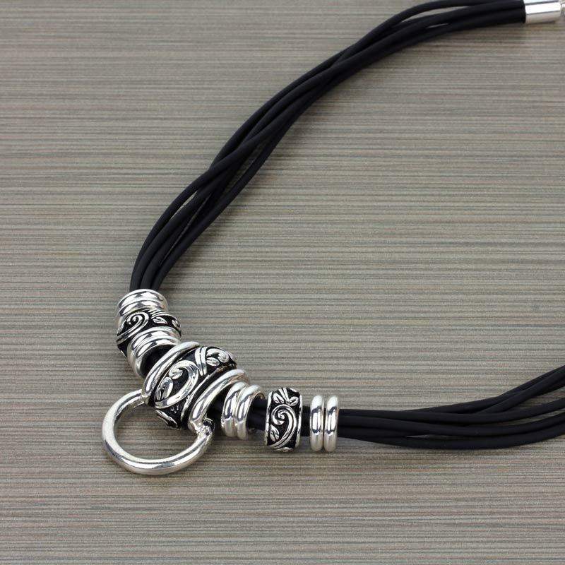 Ethnic Pendant Attachable Necklace