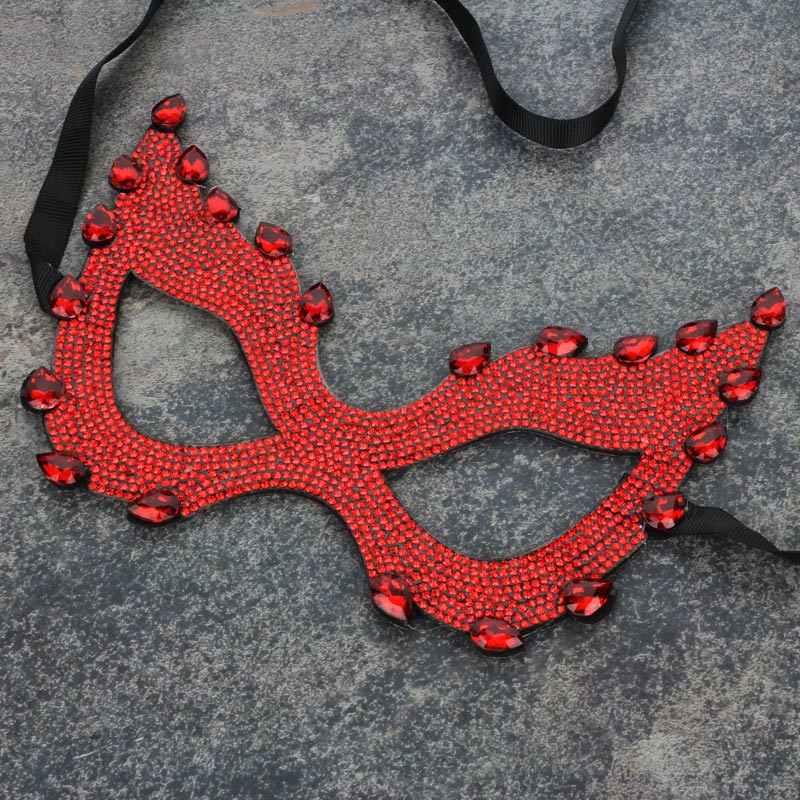 Fashion Women's Rhinestone Mask
