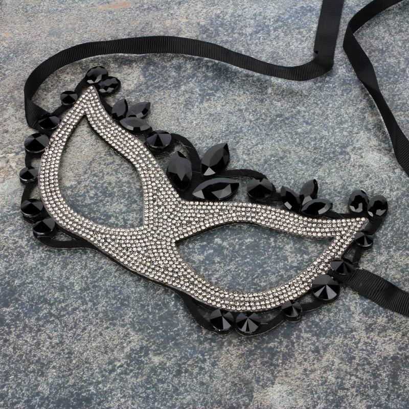 Fashion Women's Rhinestone Mask