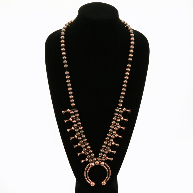 Western Squash Blossom Necklace - Image 2
