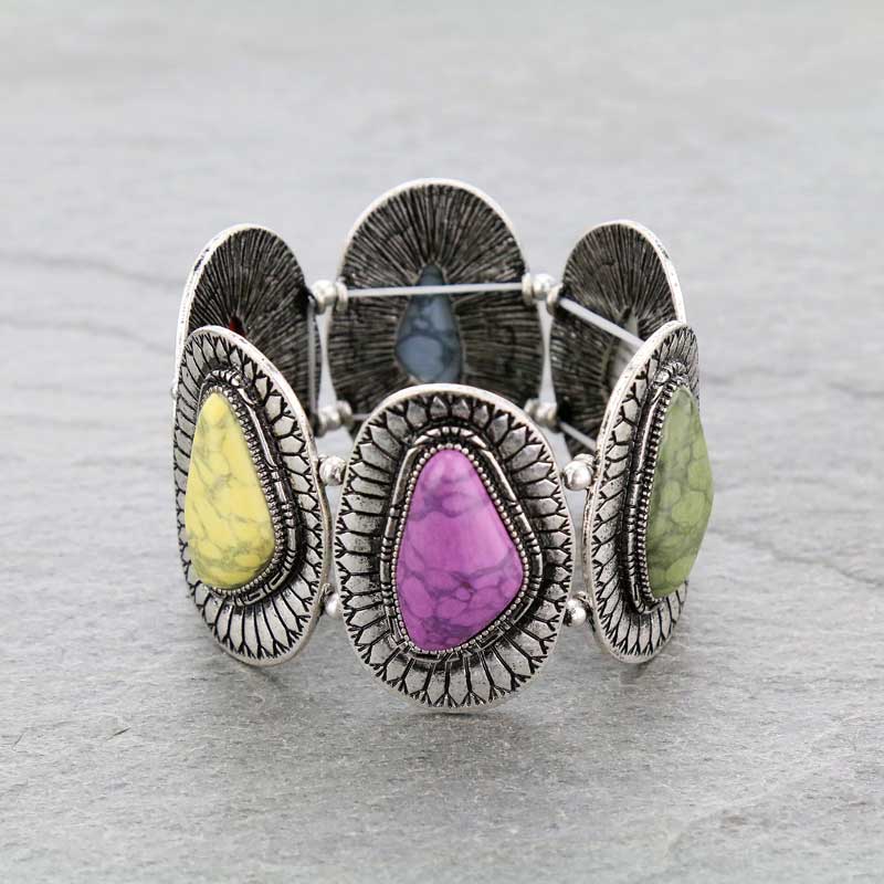 Western Style Double Stretch Bracelet - Image 2