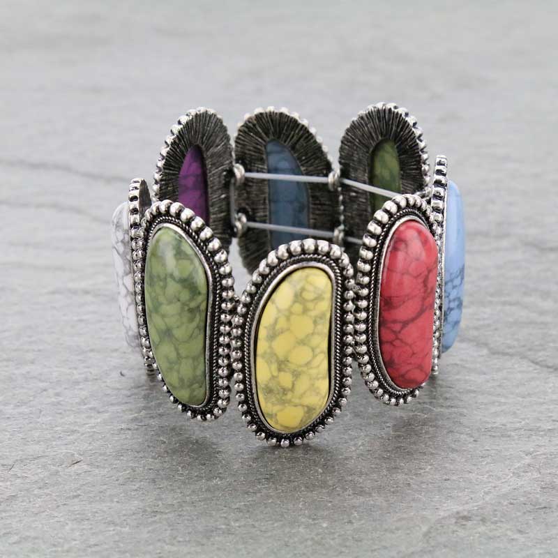 Western Style Double Stretch Bracelet - Image 2