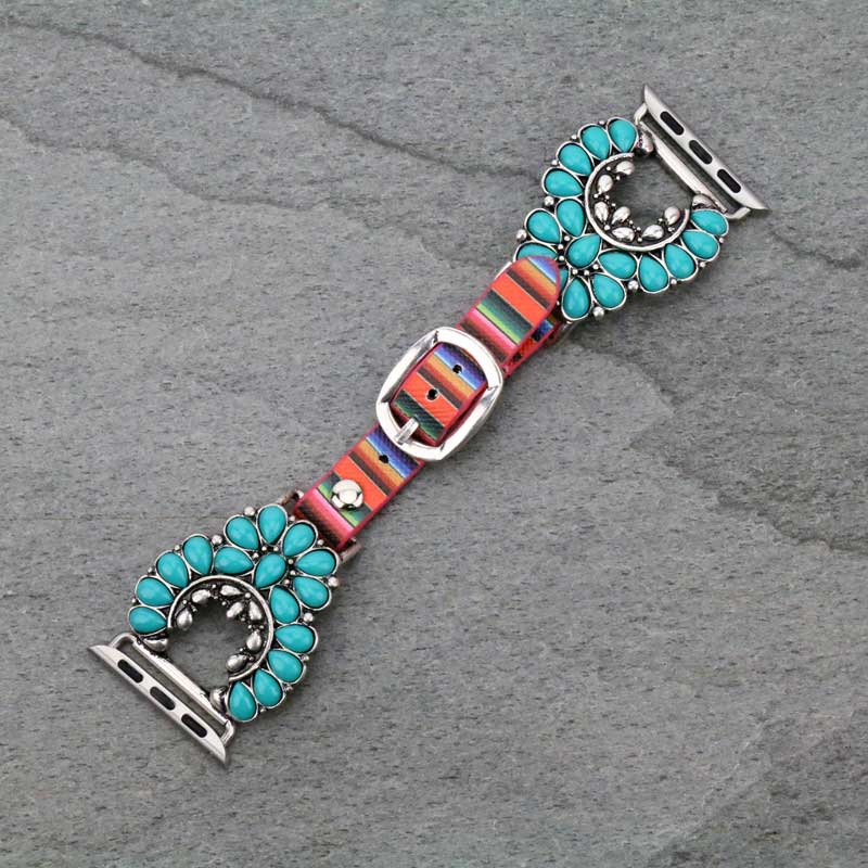 Western Squash Blossom Apple Watch Band