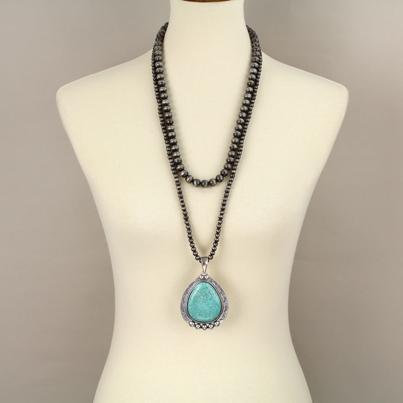 Natural Stone Necklace - Image 2