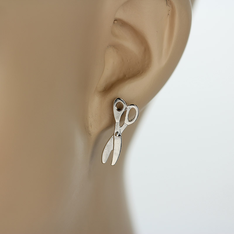 Scissors Post Earrings
