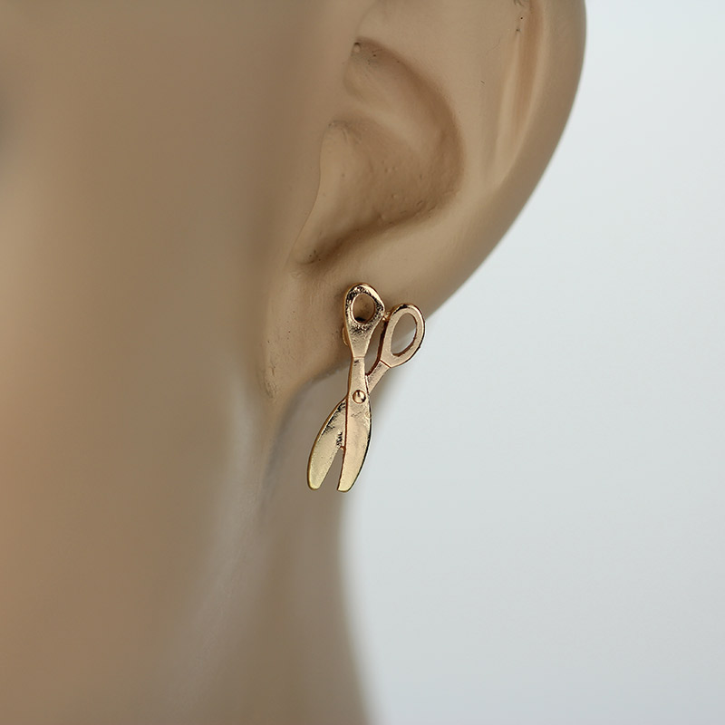 Scissors Post Earrings