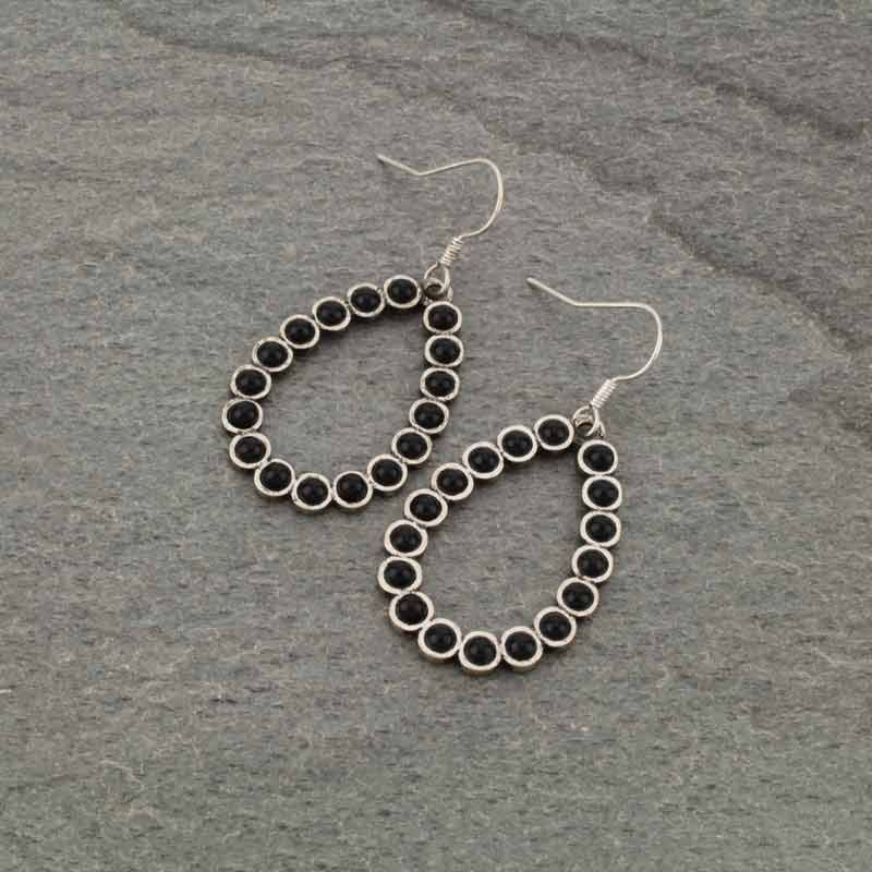 Teardrop Fish Hook Earrings