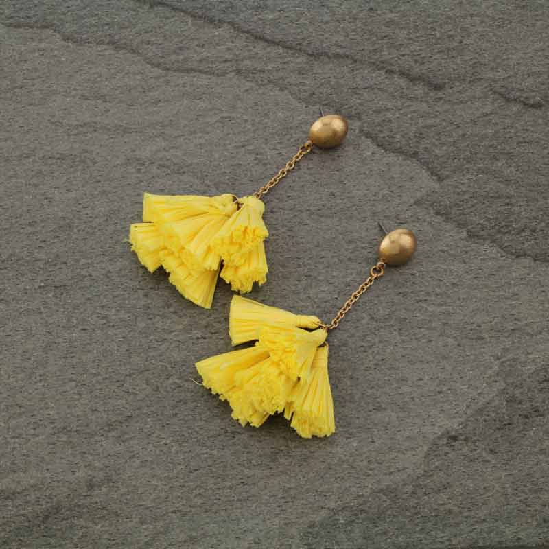 Tassel Post Earrings