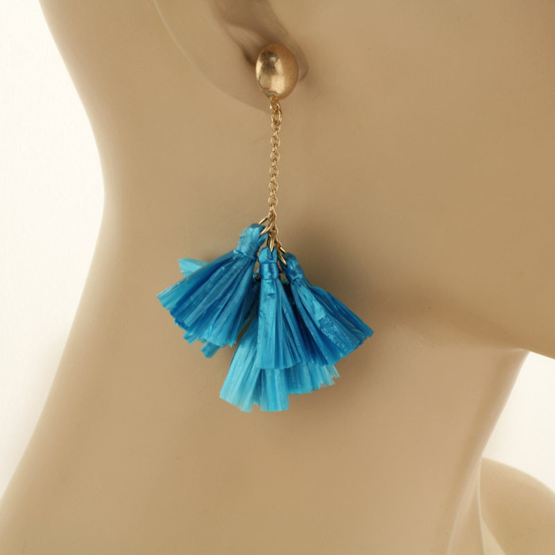 Tassel Post Earrings - Image 2
