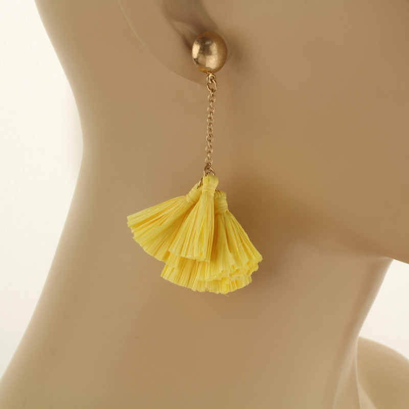 Tassel Post Earrings - Image 2