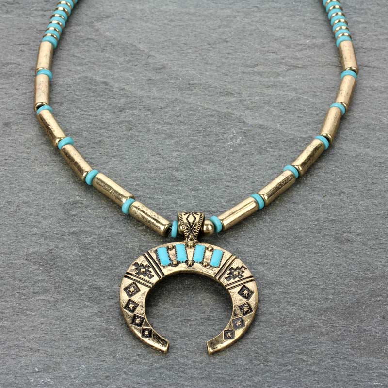 Western Crescent Necklace