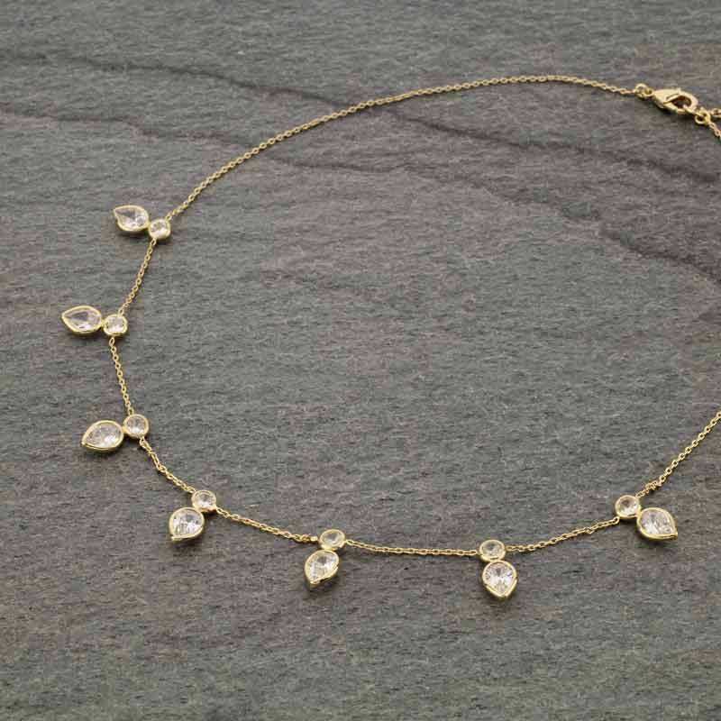 JJ Cubic Zirconia Necklace - Image 3