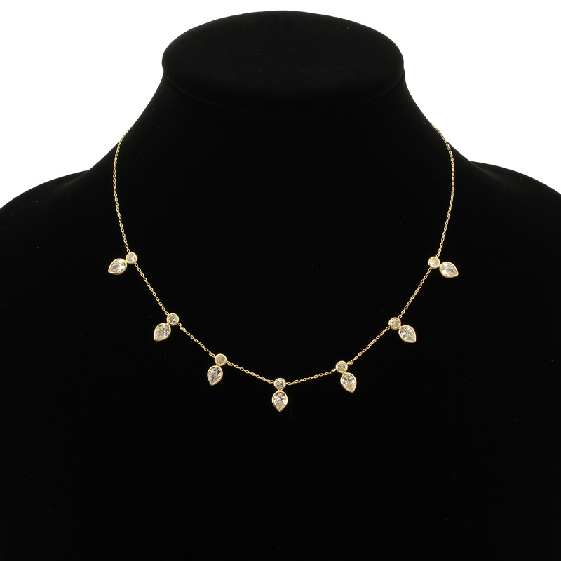 JJ Cubic Zirconia Necklace - Image 2