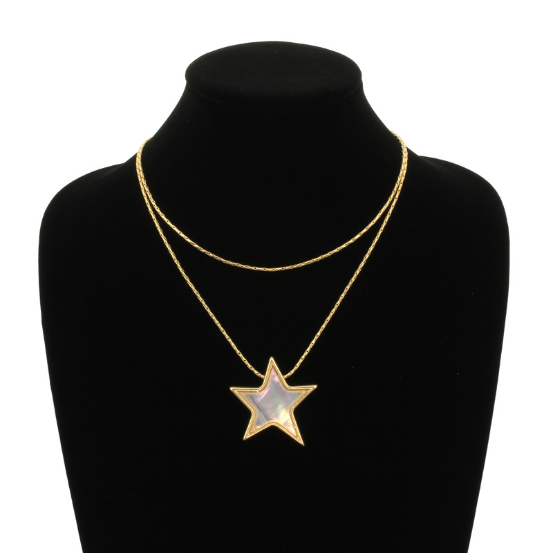 JJ Star with Mother of pearl Necklace - Image 2