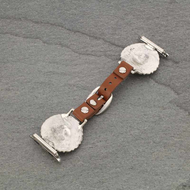 Western Style Apple Watch Leather Band - Image 3