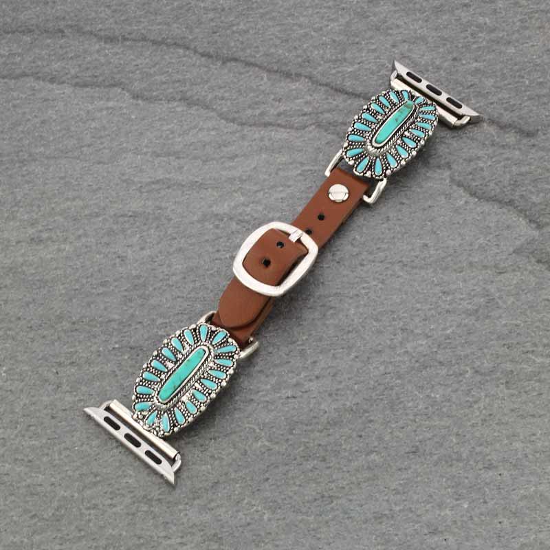 Western Style Apple Watch Leather Band