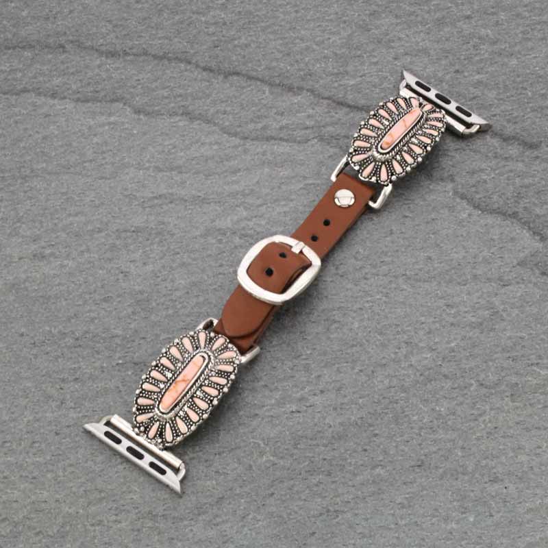 Western Style Apple Watch Leather Band